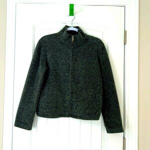 Ann Taylor LOFT fuzzy, nubby, soft, cozy, warm Sz S jacket